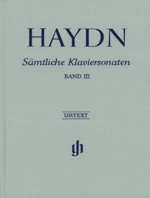 Haydn: Complete Piano Sonatas Volume 3 Bound Edition