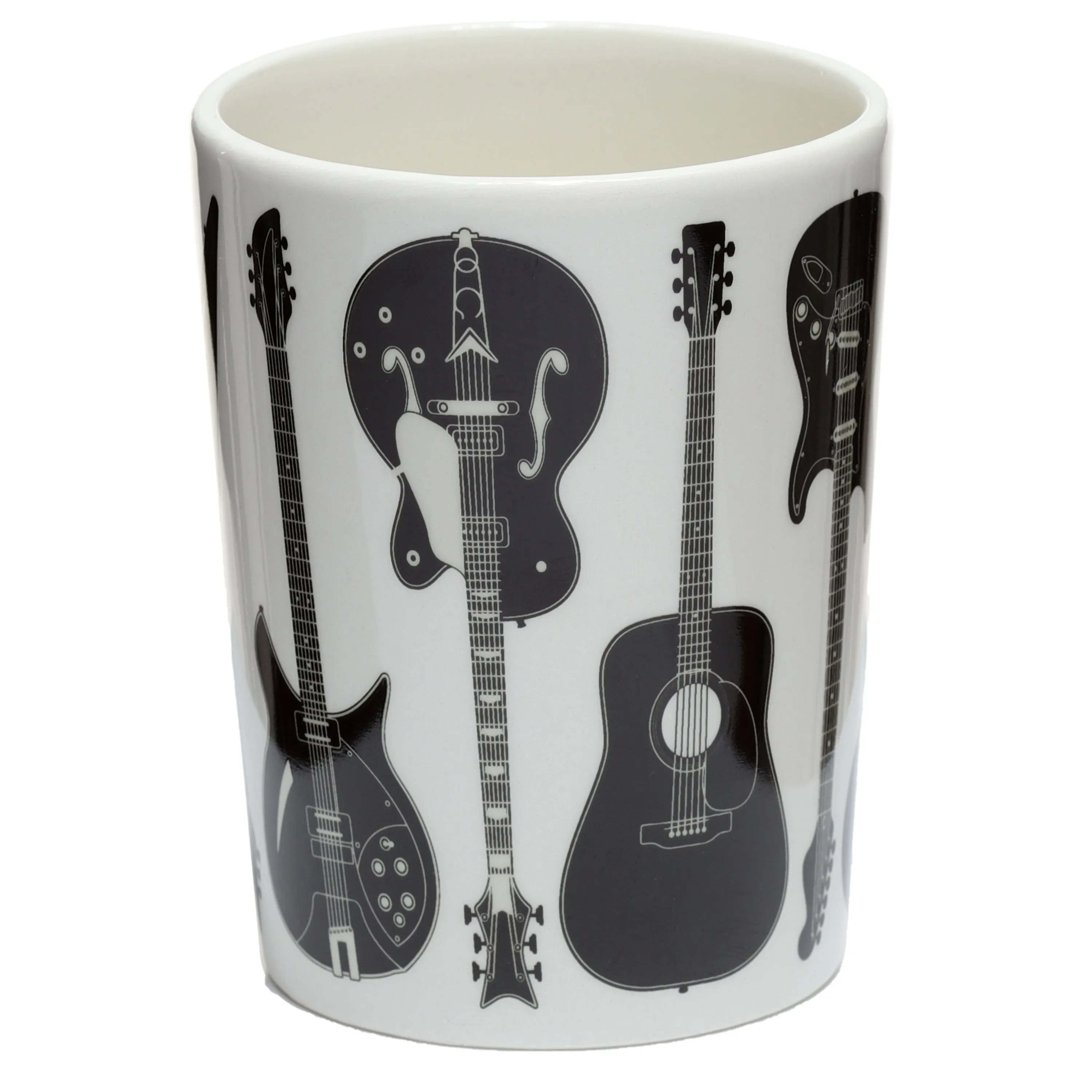 Headstock Guitar Rock Guitar Ceramic Shaped Handle Mug