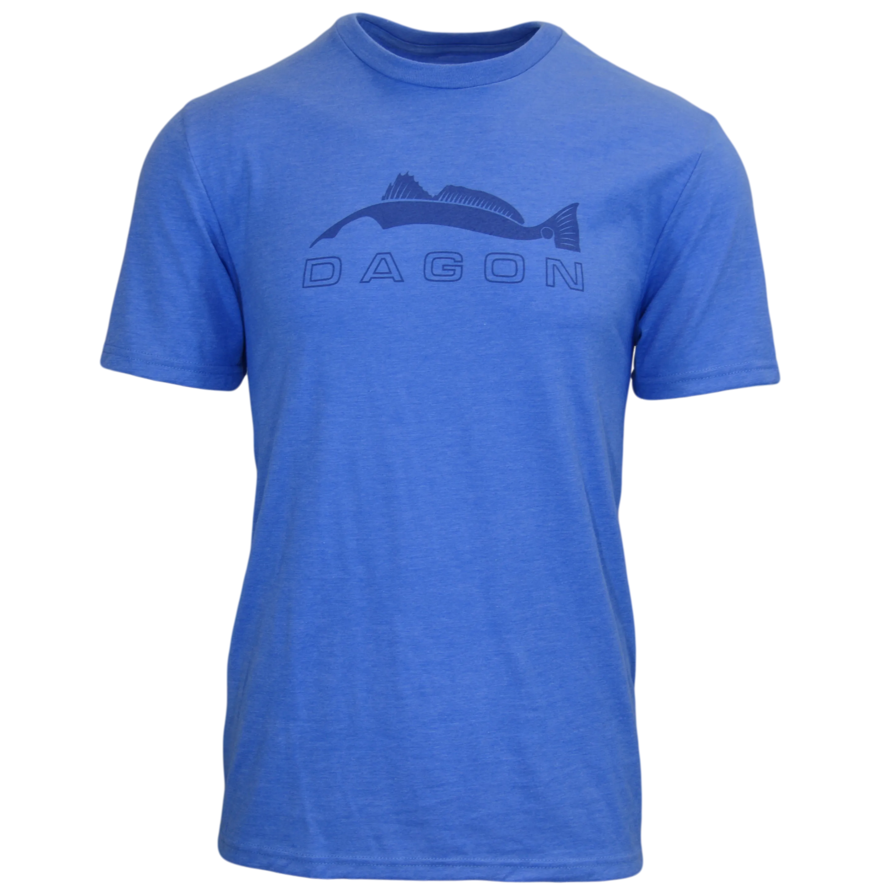 Heathered T-Shirt- Blue