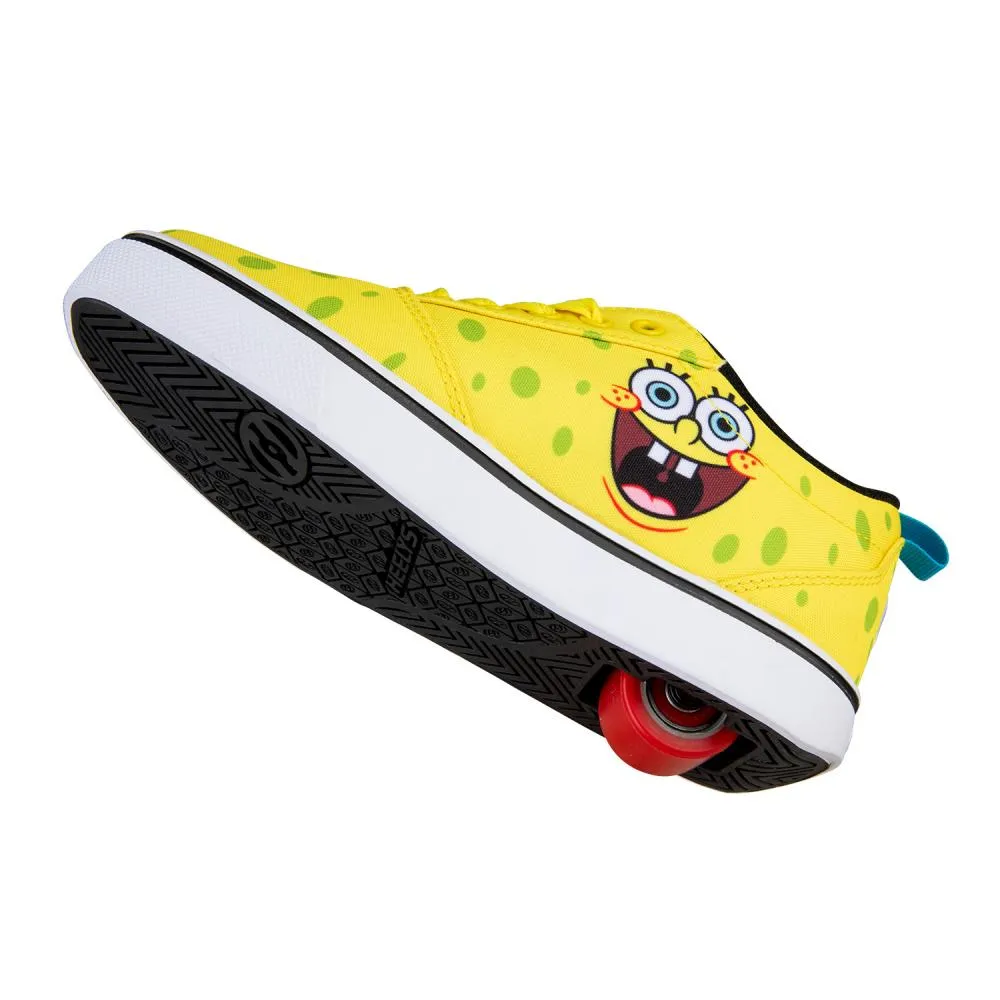Heelys Girls Pro 20 SpongeBob SquarePants Yellow Black White Multi