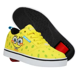 Heelys Girls Pro 20 SpongeBob SquarePants Yellow Black White Multi