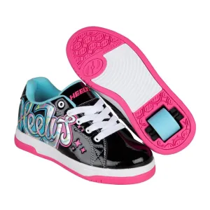 Heelys Split  - Black / Neon Pink / Multi