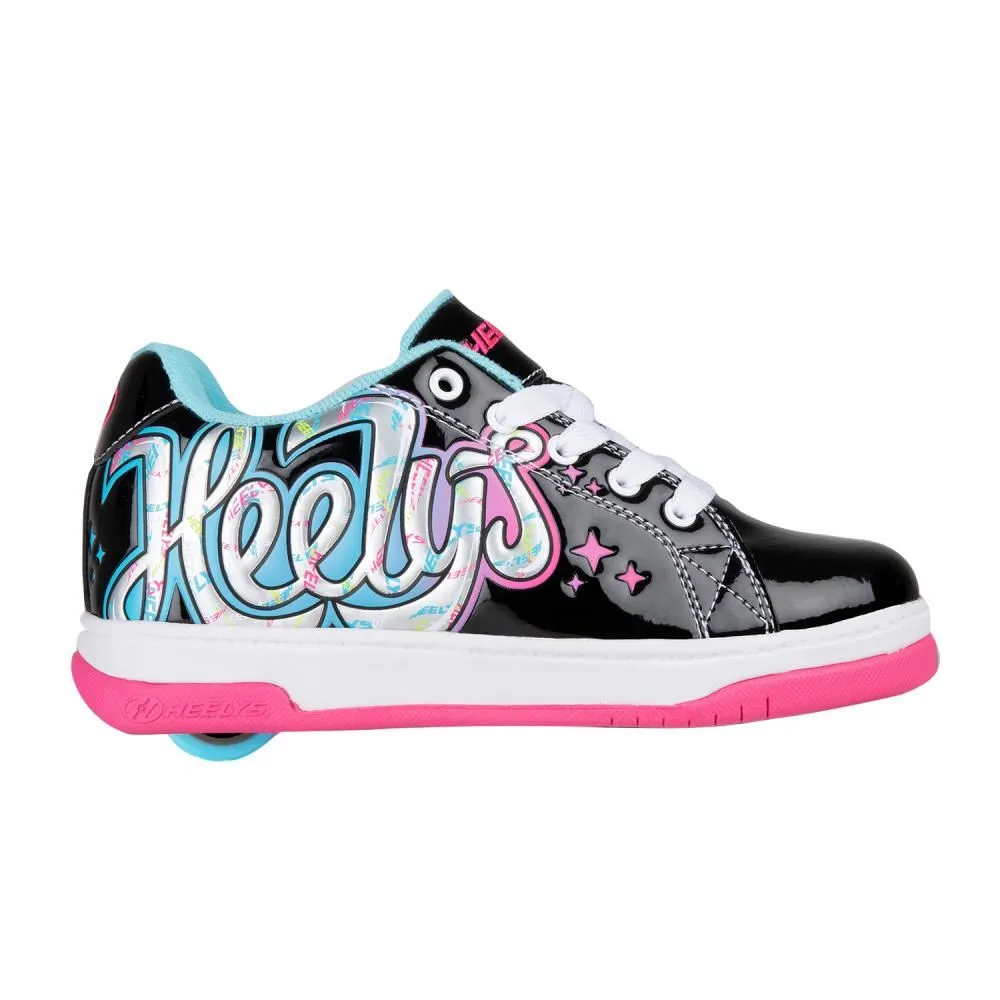 Heelys Split  - Black / Neon Pink / Multi