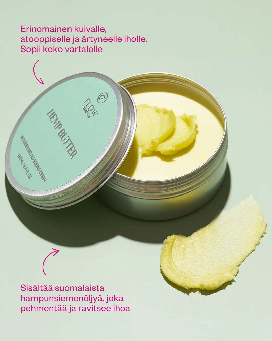 Hemp Body Butter for atopic skin