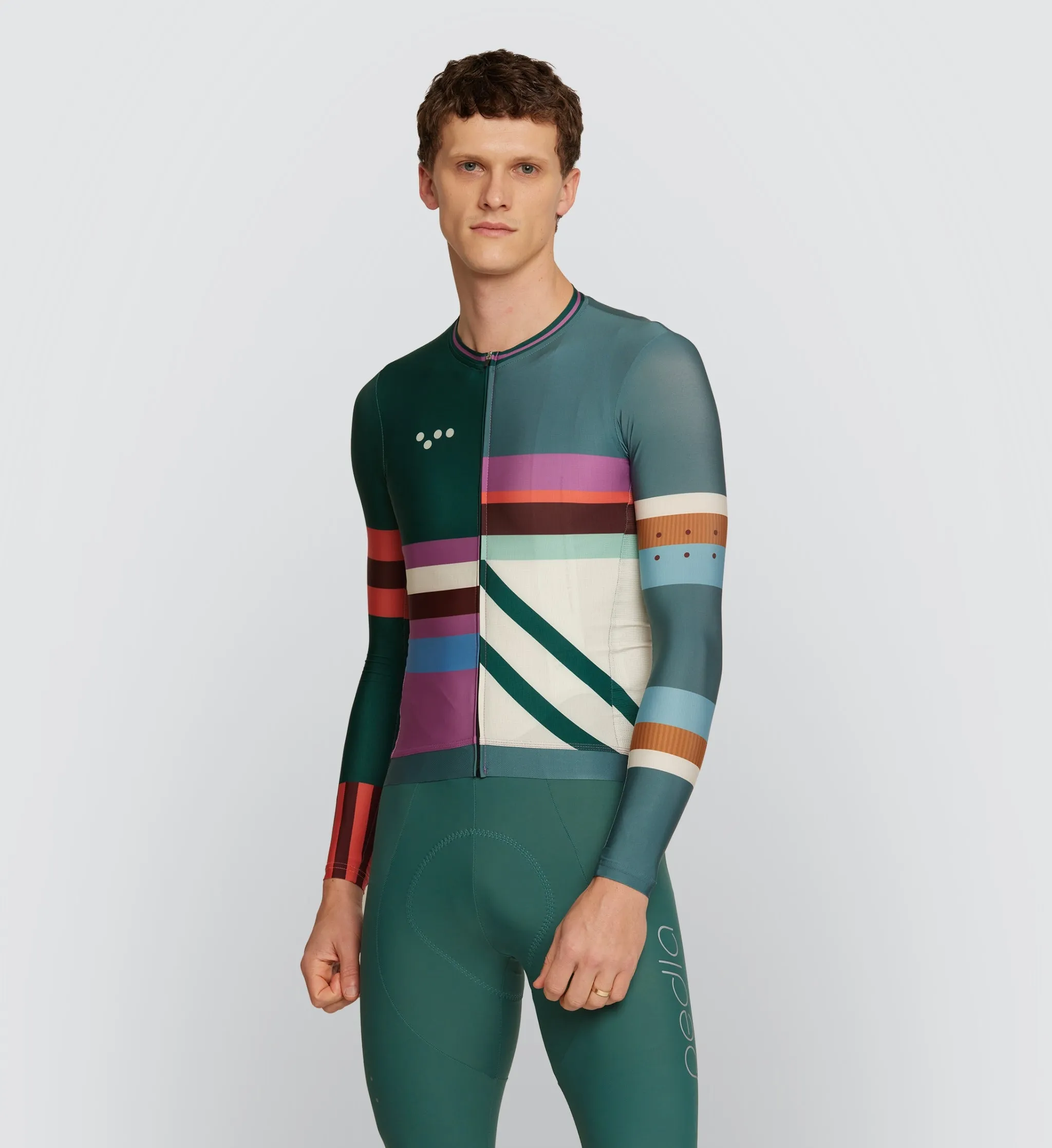 Heritage / Men's Classic LS Jersey - Multi Stripe