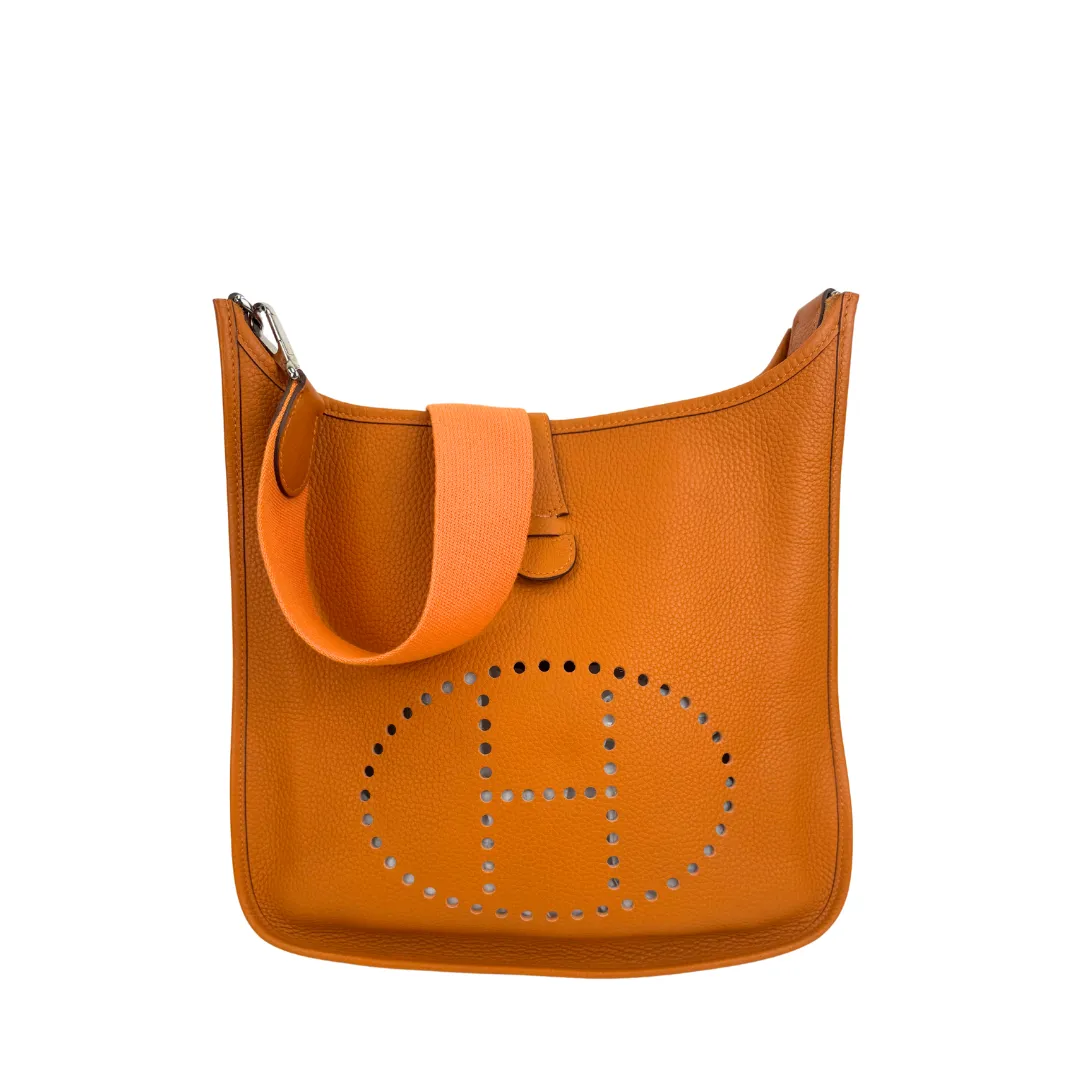 Hermès Orange Evelyne I GM