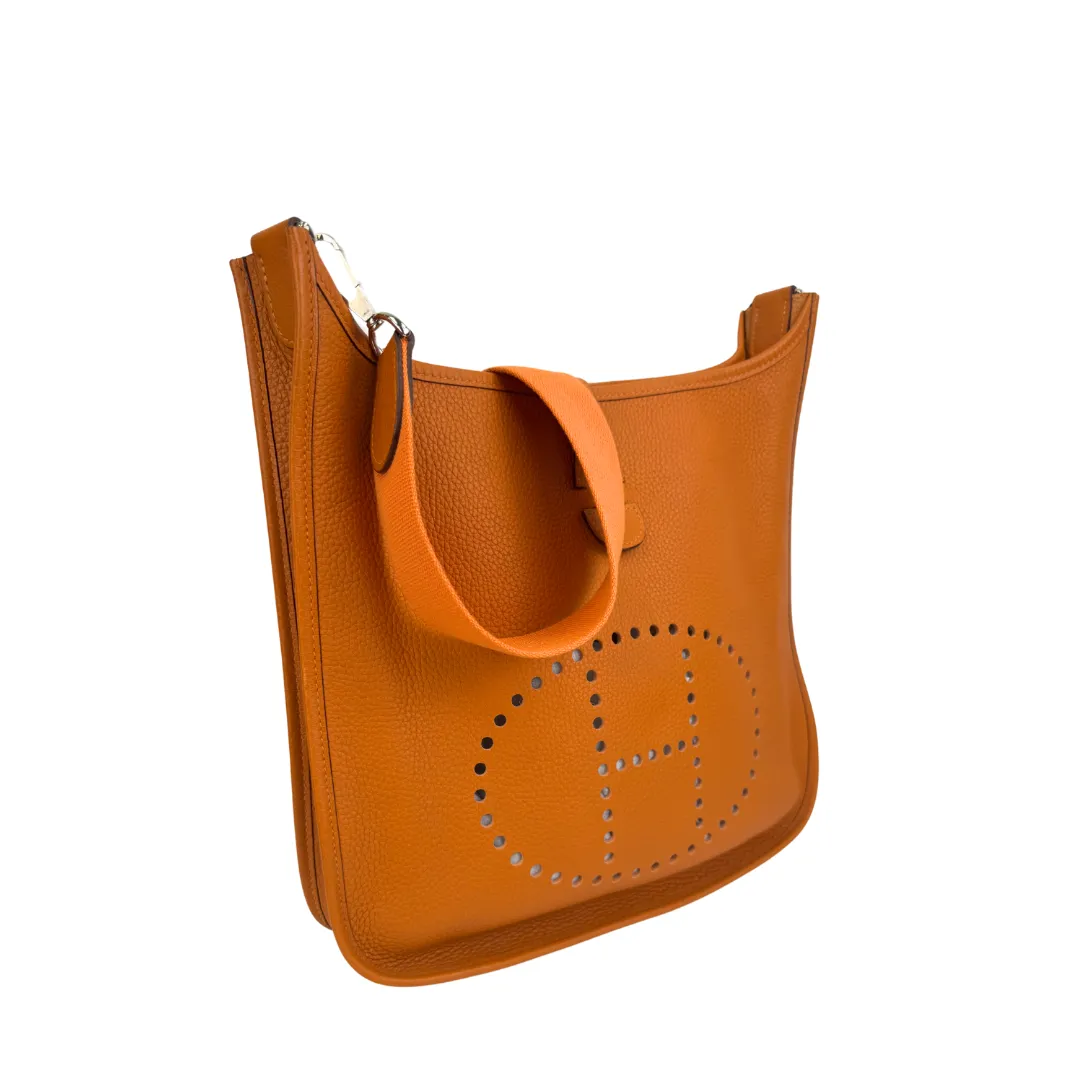 Hermès Orange Evelyne I GM