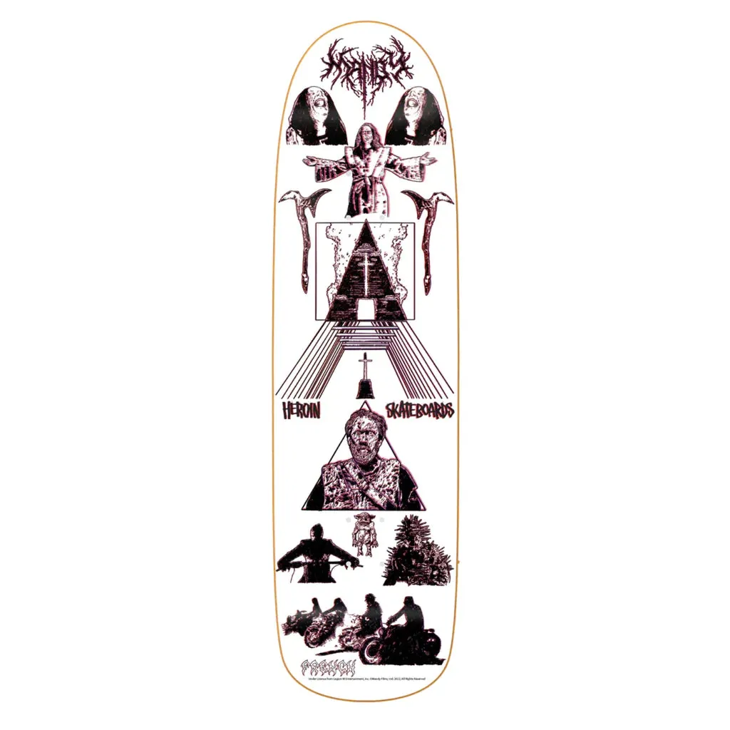 Heroin Skateboards Mandy x French Skateboard Deck - 8.88