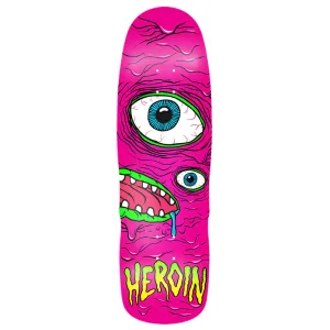 Heroin Skateboards Pink Mutant Skateboard Deck - 9.5