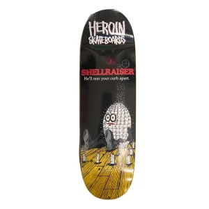 Heroin Skateboards Shellraiser Skateboard Deck - 9.4
