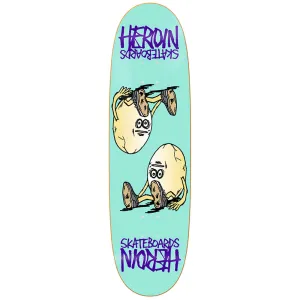 Heroin Skateboards Symmetrical Egg Skateboard Deck - 8.75