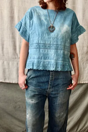 HF176 The Highlands Foundry Indigo Dyed Box Top