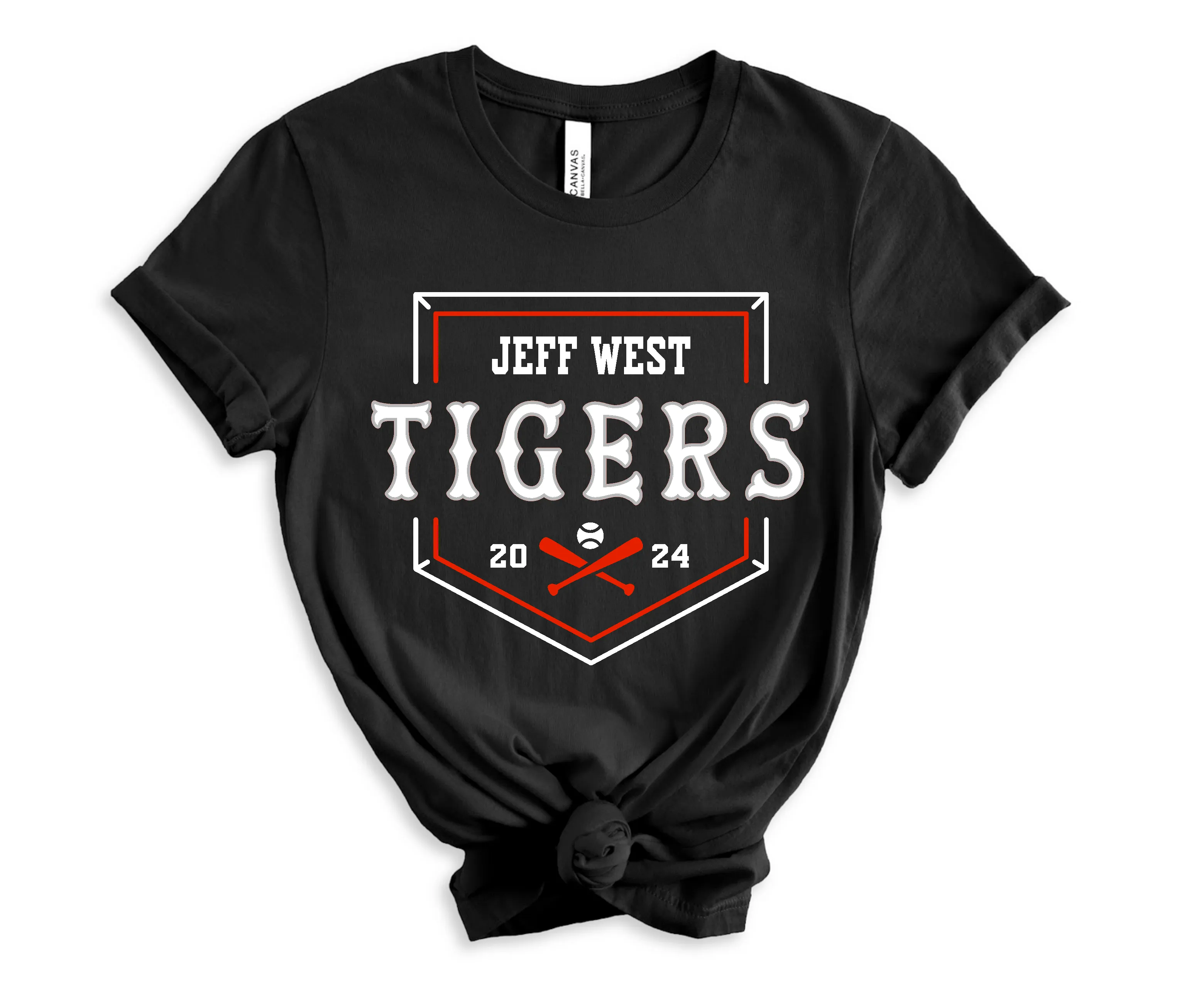 Home Plate Bats Jeff West Tigers