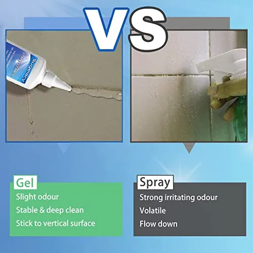 Home Remover Gel, Household Cleaner for Washing Machine, Refrigerator Strips, Grout Cleaner Best for Home Sink, Showers