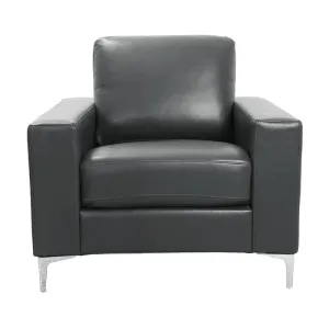 Homelegance Furniture Iniko Chair in Gray 8203GY-1