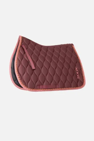 Horze Physical Sophistication All Purpose Pad Burgandy Brown