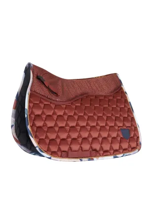 Horze Terrazzo AP Saddle Pad Dark Red