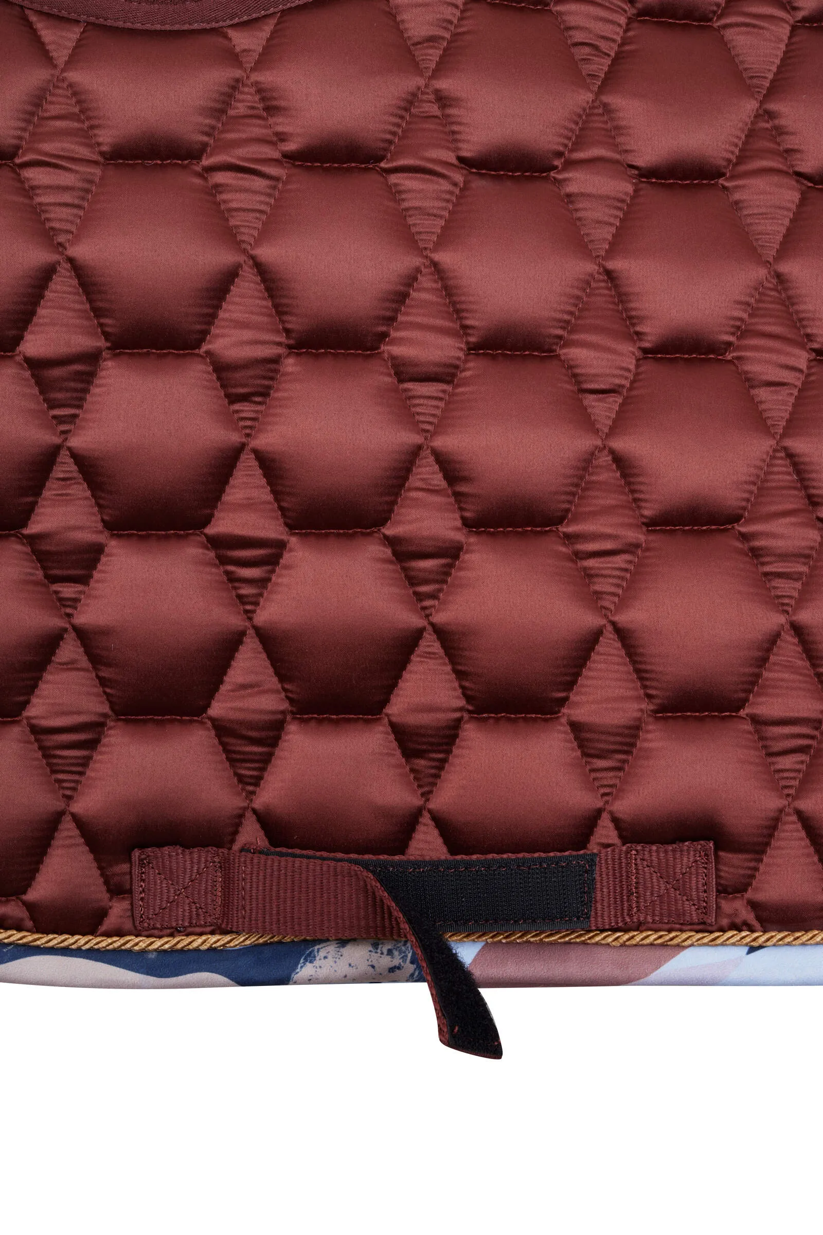 Horze Terrazzo AP Saddle Pad Dark Red