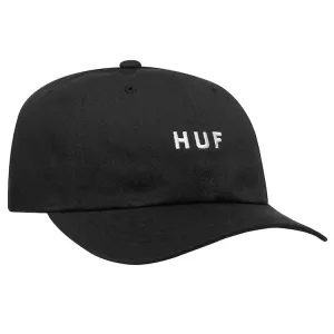 HUF OG Logo Curved Visor Cap Black