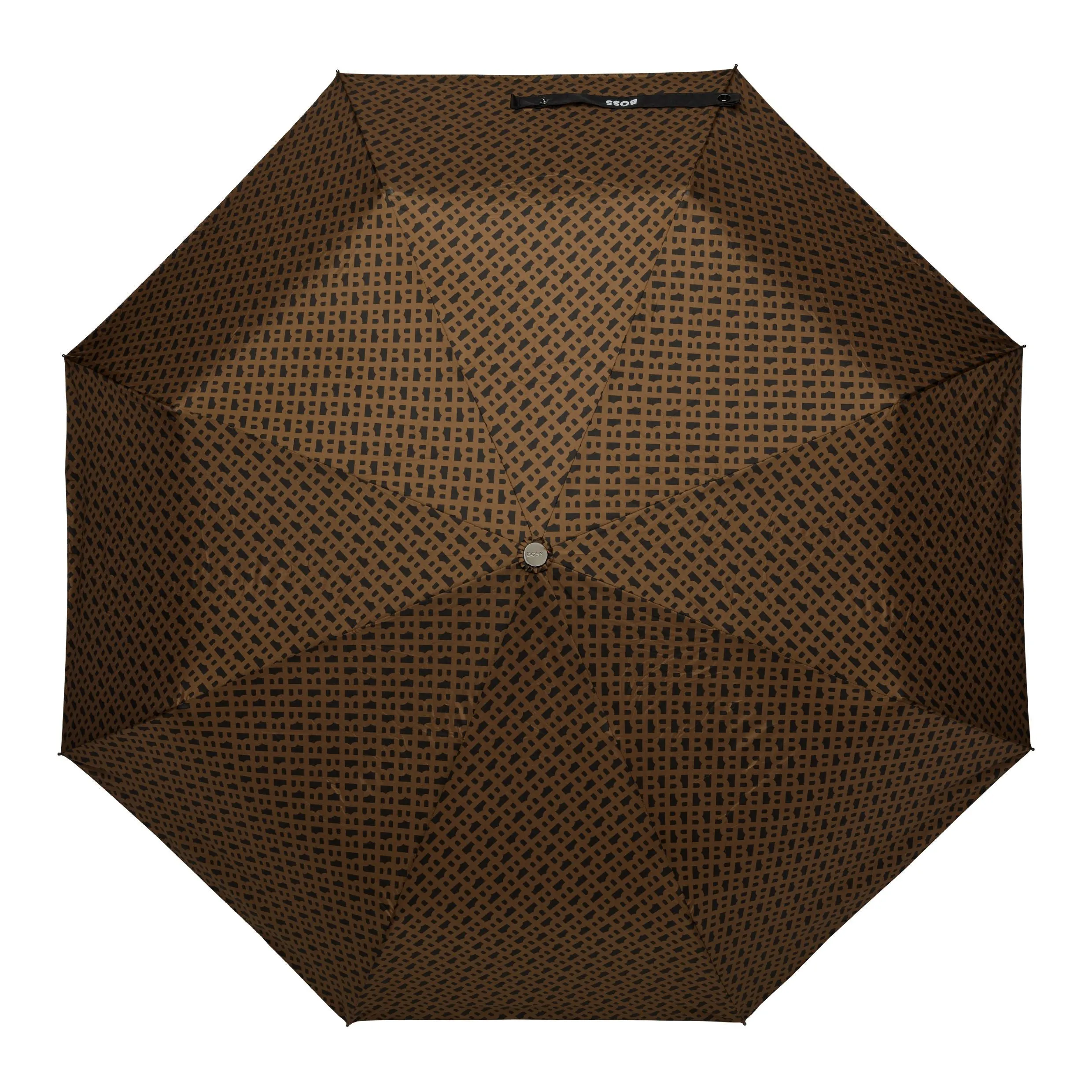 HUGO BOSS HUF310Y-Pocket umbrella Monogramme Camel