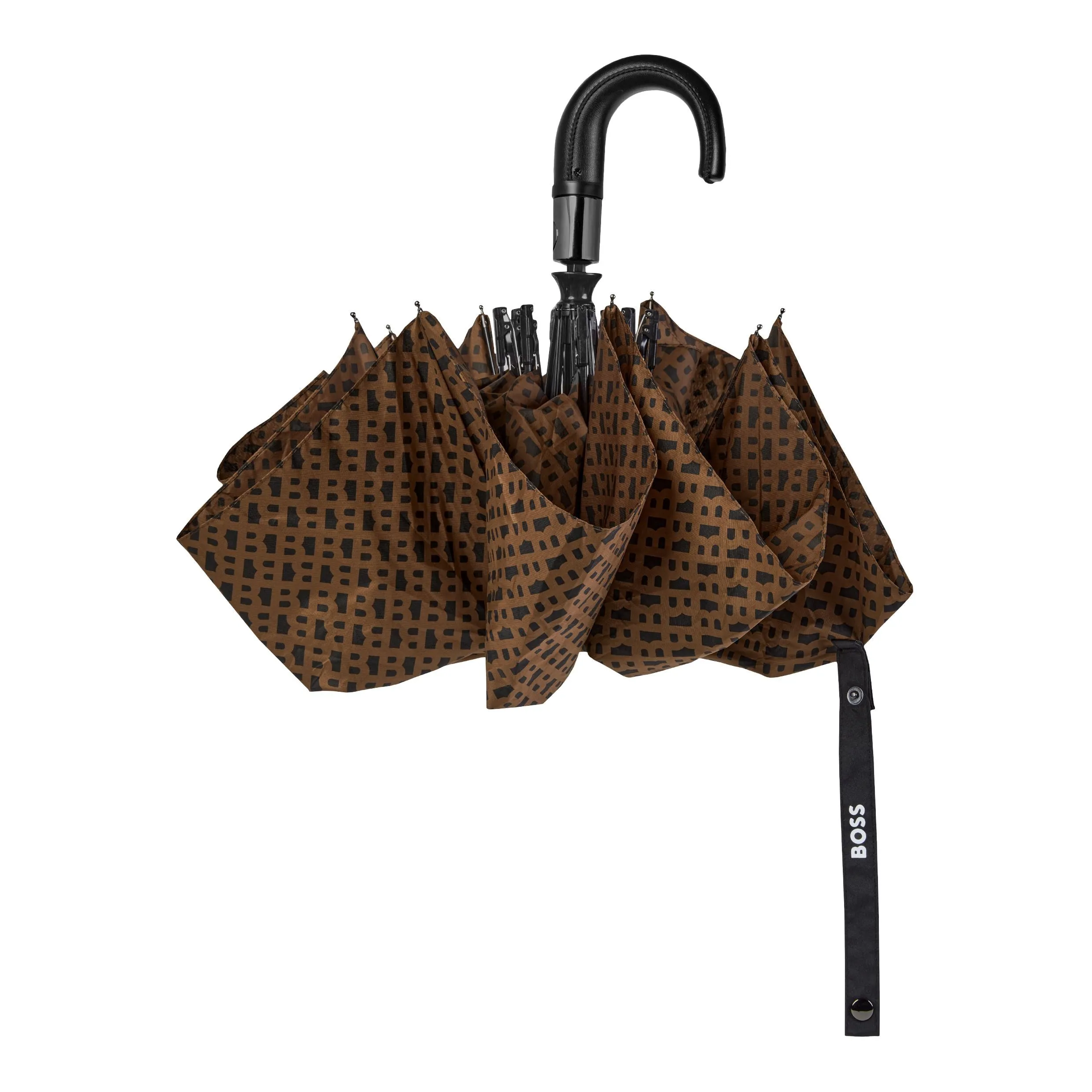 HUGO BOSS HUF310Y-Pocket umbrella Monogramme Camel