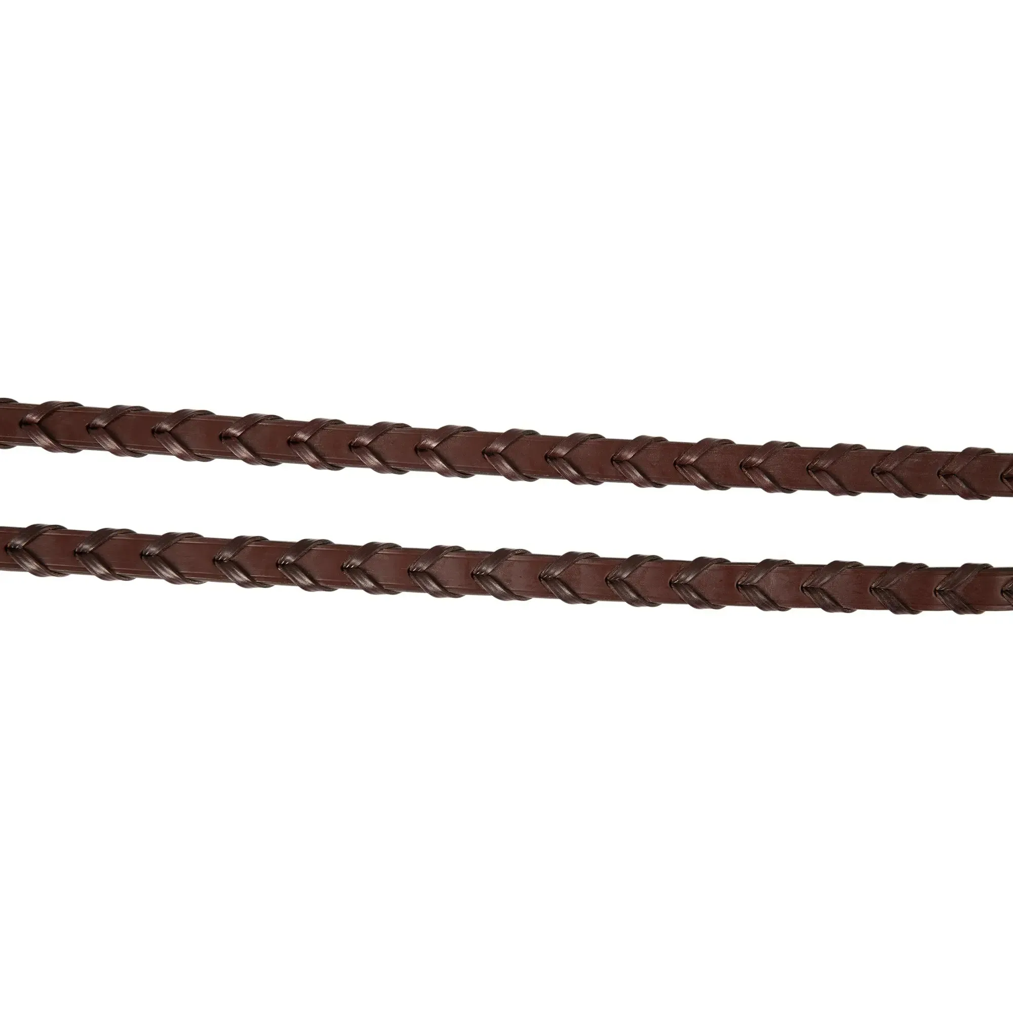 Huntley Equestrian Sedgwick Fancy Stitched Square Raised Laced Reins