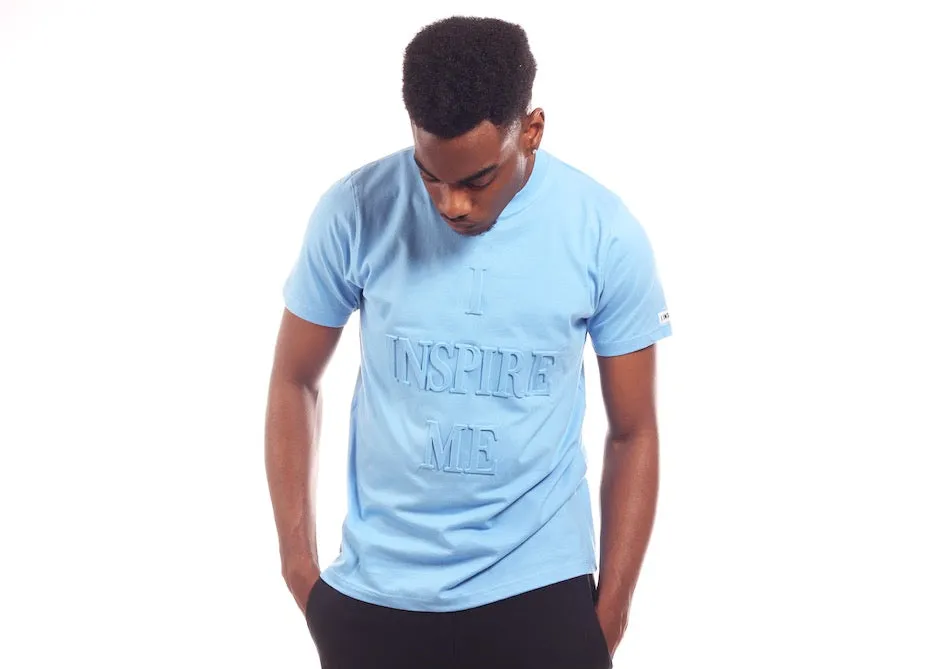 I Inspire Me 3D Tee (Carolina Blue)