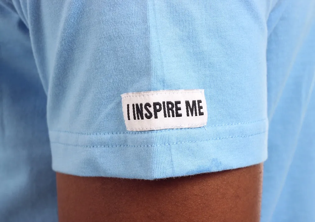 I Inspire Me 3D Tee (Carolina Blue)
