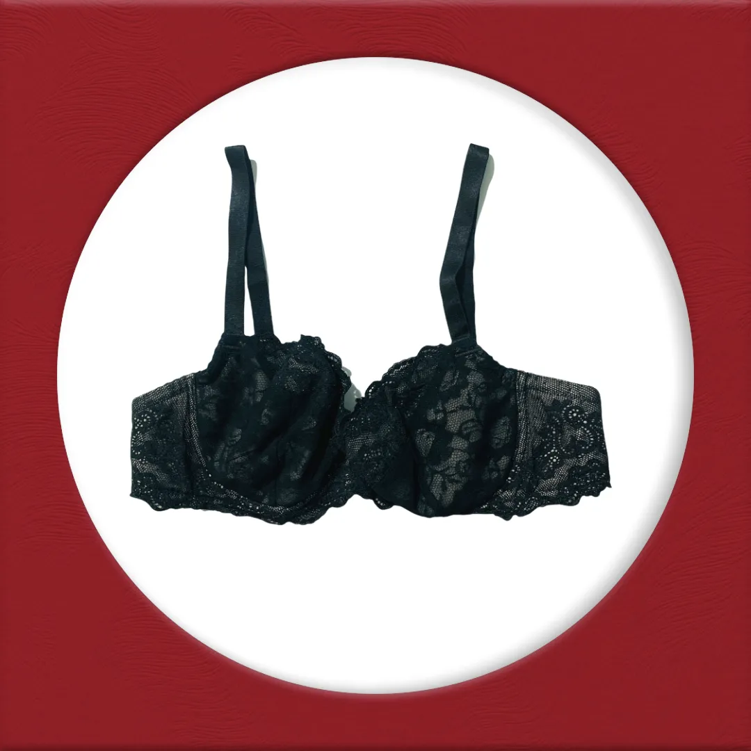 Imported Stocklot Branded  Net Pushup Bra - Underwired Padded Bra - Pack of 2