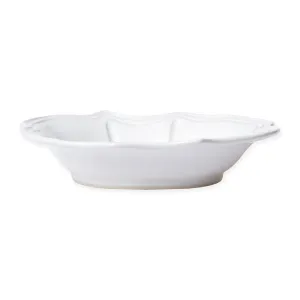 Incanto Stone White Baroque Pasta Bowl
