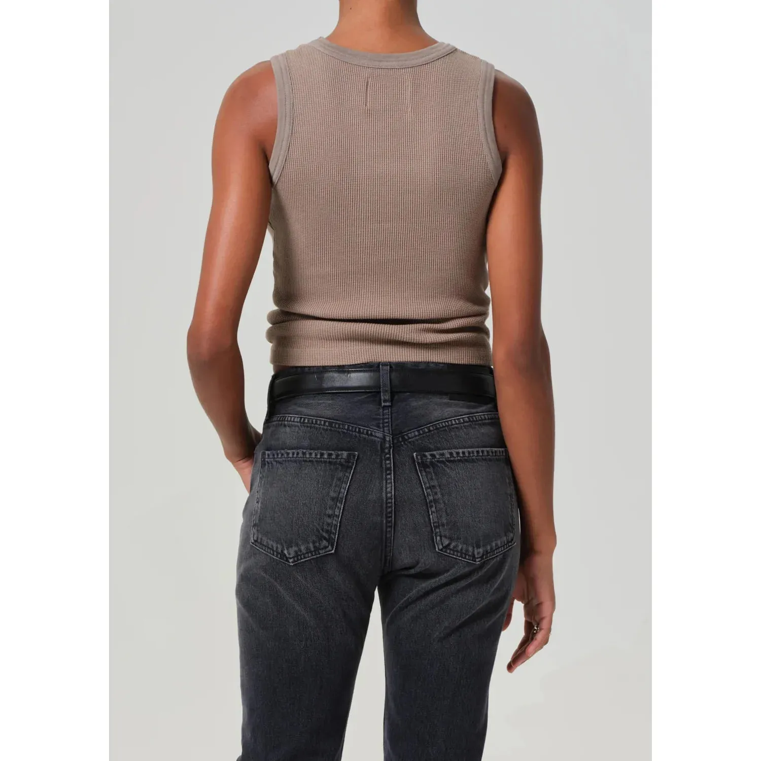 INEZ WAFFLE TANK