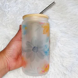 Into the Gardens Glass Cup