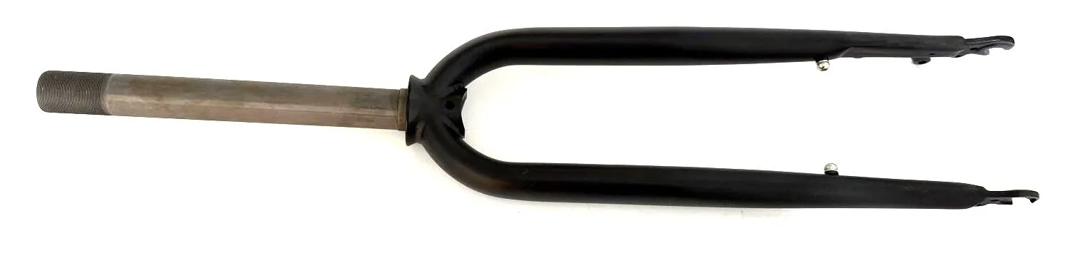 IZIP 1 1/8" 408mm Axle-to-Crown 26" Threaded Steel Bike Fork 100 QR Disc Brake