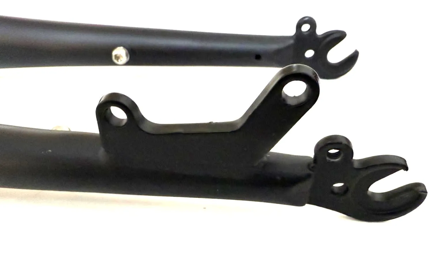 IZIP 1 1/8" 408mm Axle-to-Crown 26" Threaded Steel Bike Fork 100 QR Disc Brake