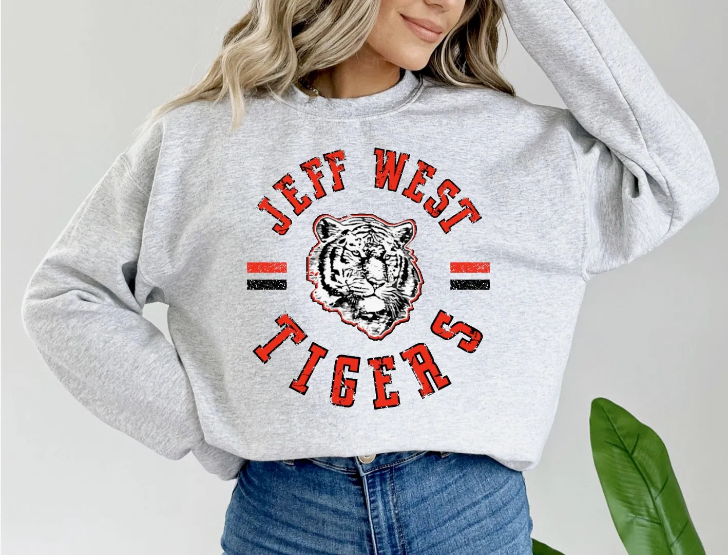 Jeff West Tigers 2 Lines (M122)