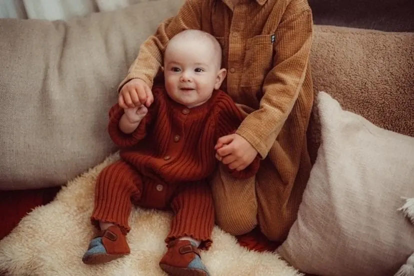 Jepha romper | burnt orange