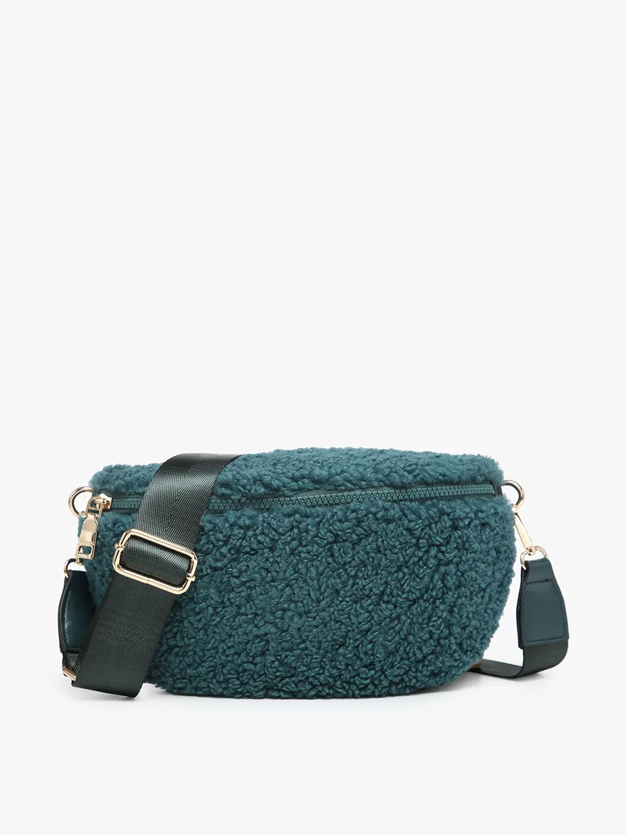 Jesslyn Sherpa Belt Bag with Guitar Strap