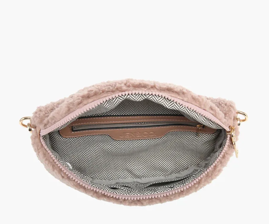Jesslyn Sherpa Belt Bag with Guitar Strap