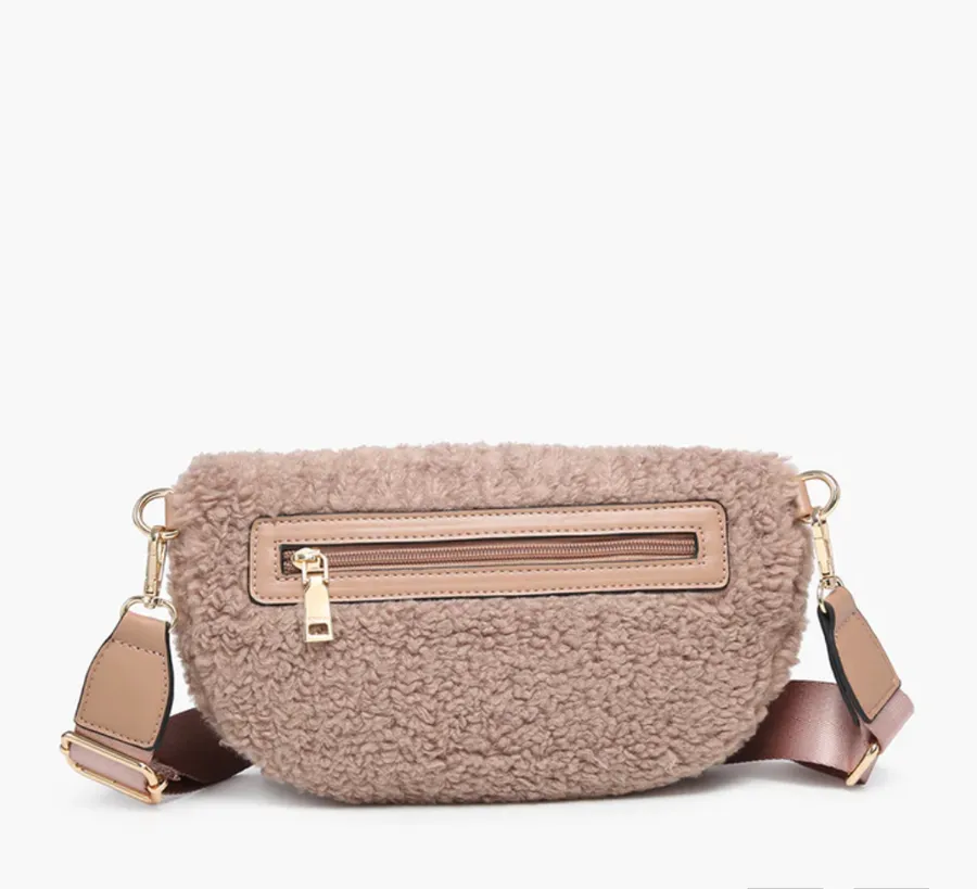 Jesslyn Sherpa Belt Bag with Guitar Strap