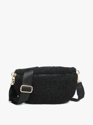 Jesslyn Sherpa Belt Bag with Guitar Strap