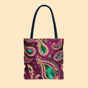Jewel Boho Paisley Tote