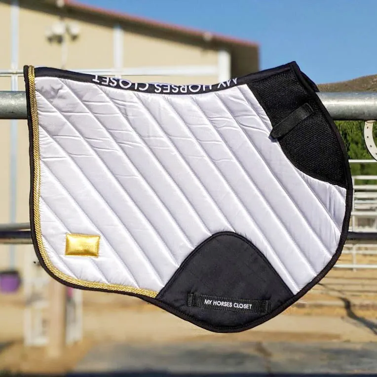 Jumping AP Saddle Pad Amboise White