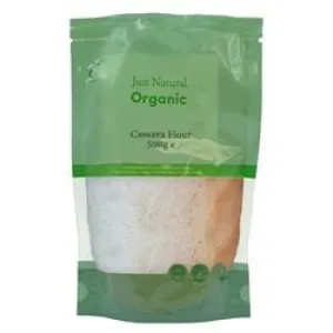 Just Natural Organic | Organic Cassava - All Purpose Flour 500g | 500g