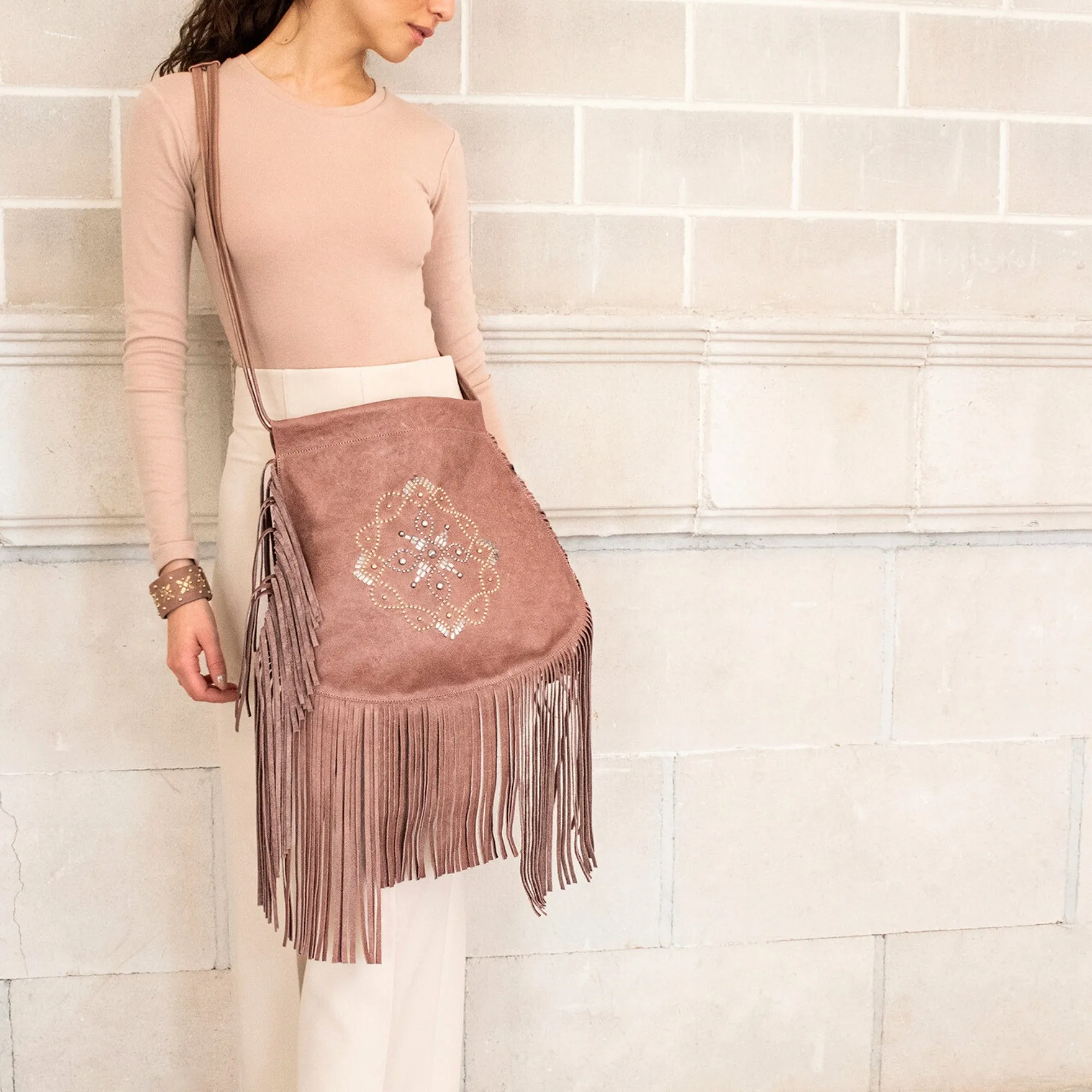 Kaia Fringe large Messenger