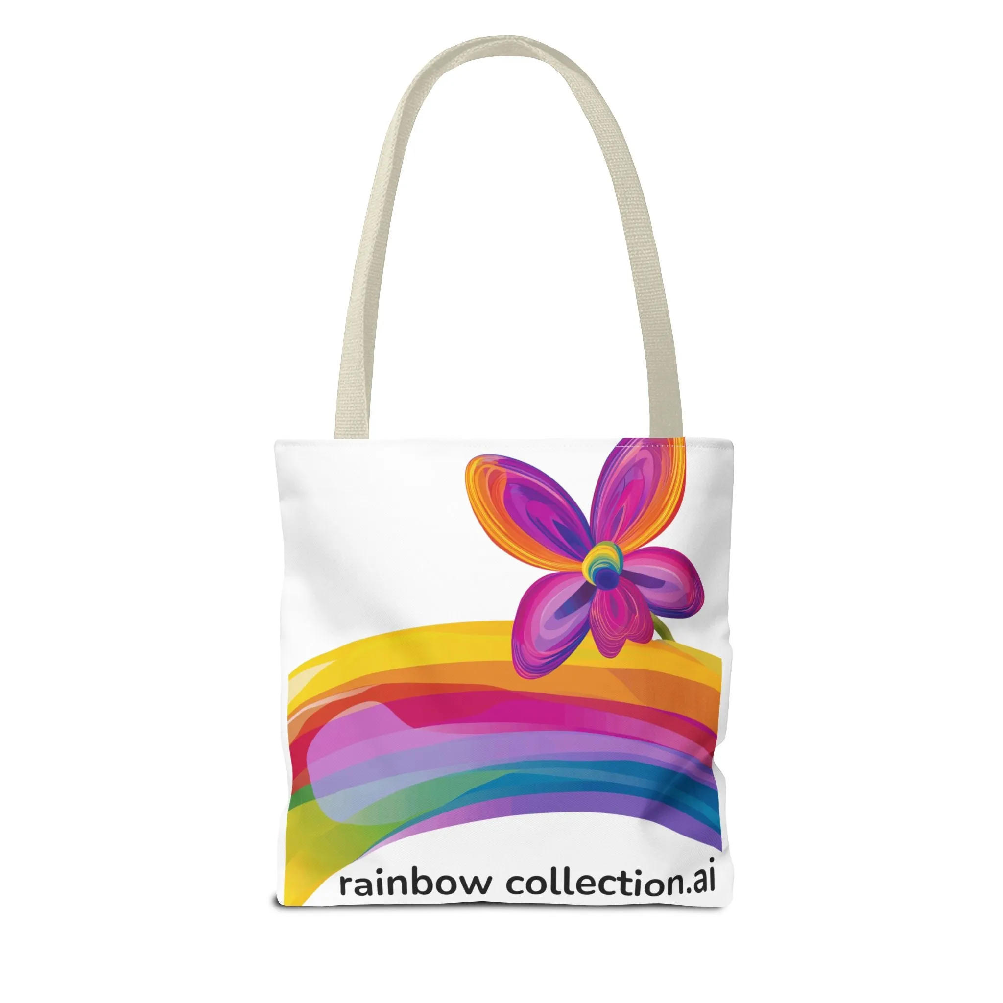 Kawaii Trans Rights Panda Tote Bag | LGBTQ  Pride Rainbow Activist Bag