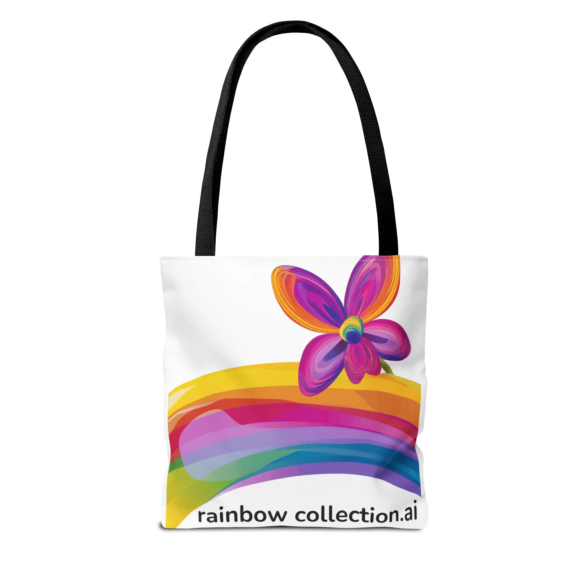 Kawaii Trans Rights Panda Tote Bag | LGBTQ  Pride Rainbow Activist Bag