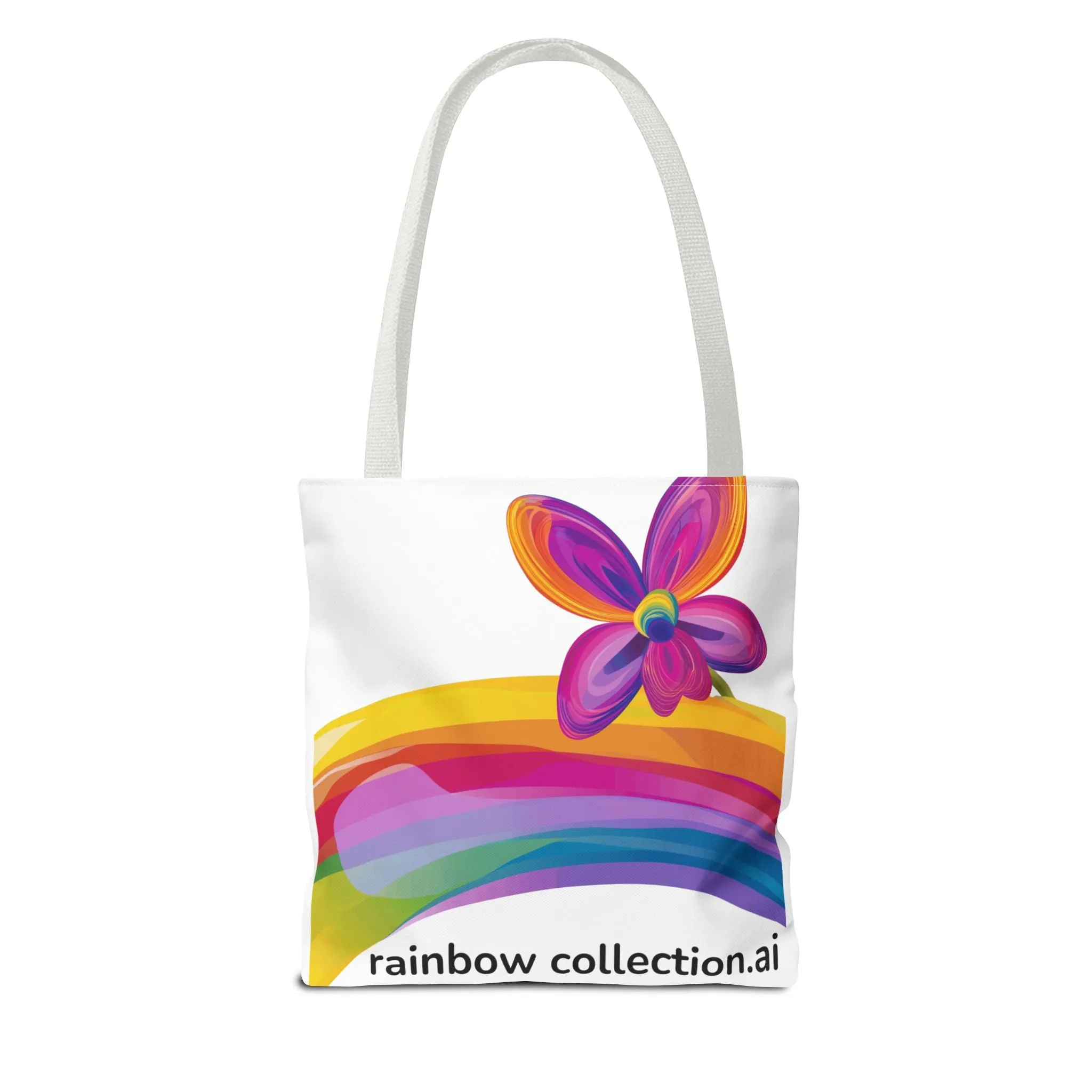 Kawaii Trans Rights Panda Tote Bag | LGBTQ  Pride Rainbow Activist Bag