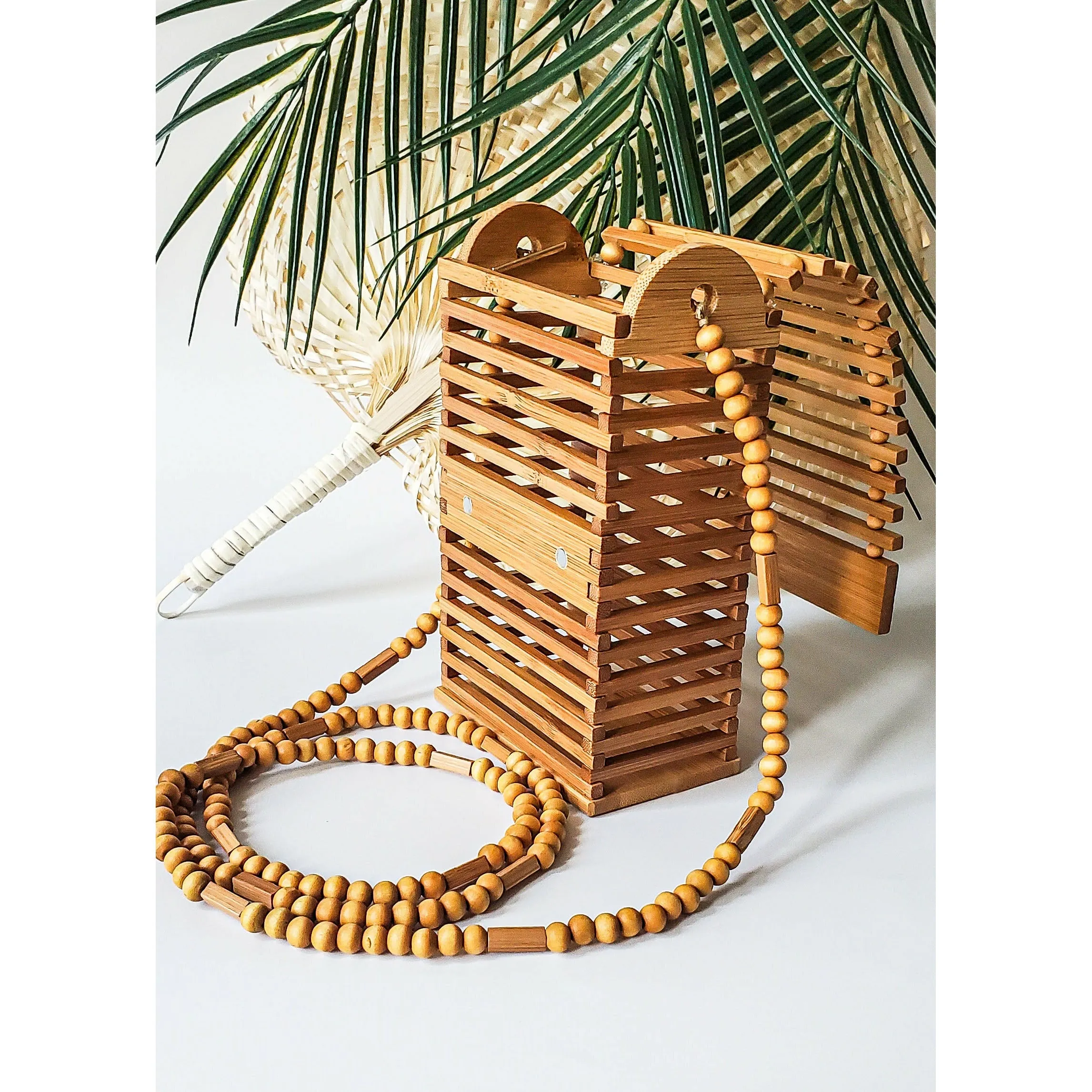 Kiara Messenger Bamboo Bag