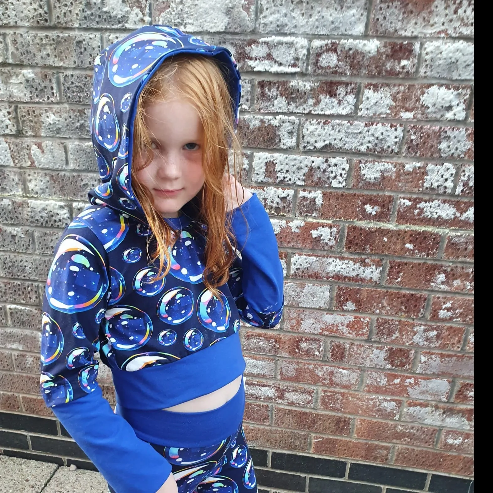 Kids Crop Hoodie