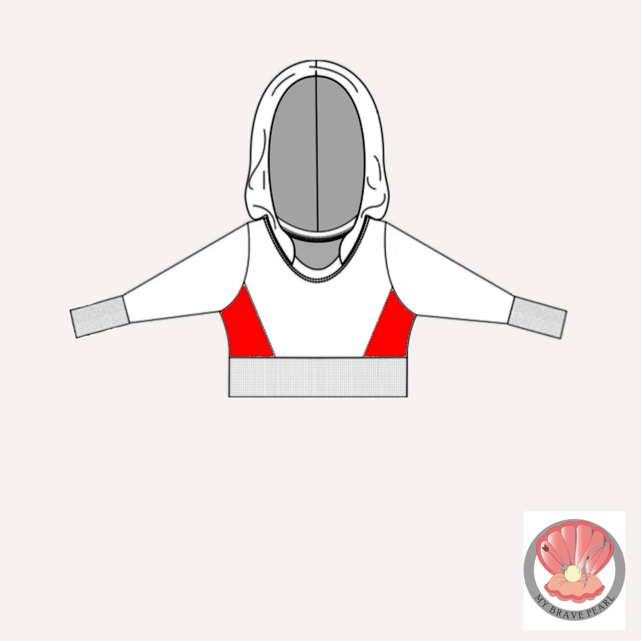 Kids Crop Hoodie